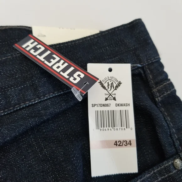 Flag & Anthem Oakland Slim Jeans Size 42x34 - Picture 6 of 8